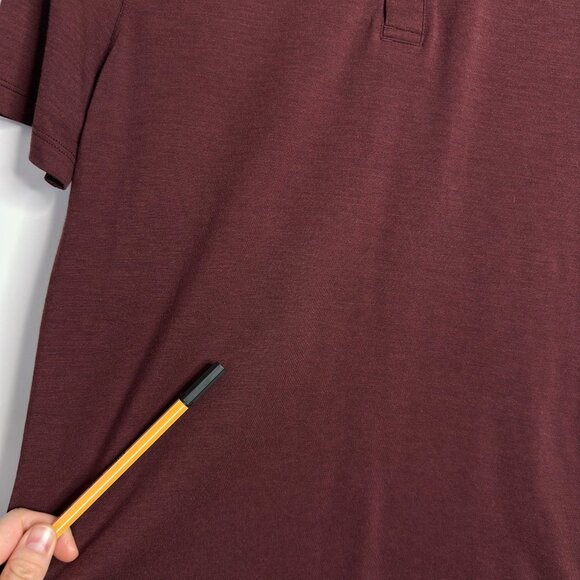 LULULEMON Mens Short Sleeve Polo - Picture 3 of 7